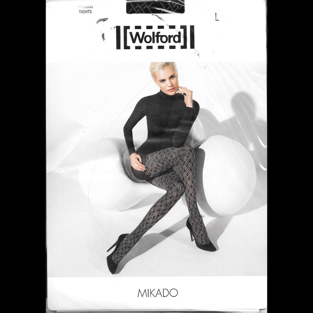 Wolford MIKADO Tights Size L back